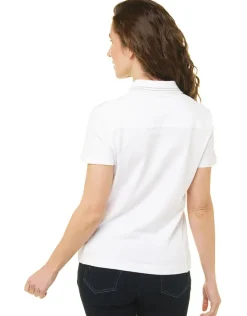 Sale Polo coton blanc T-shirts|Hauts