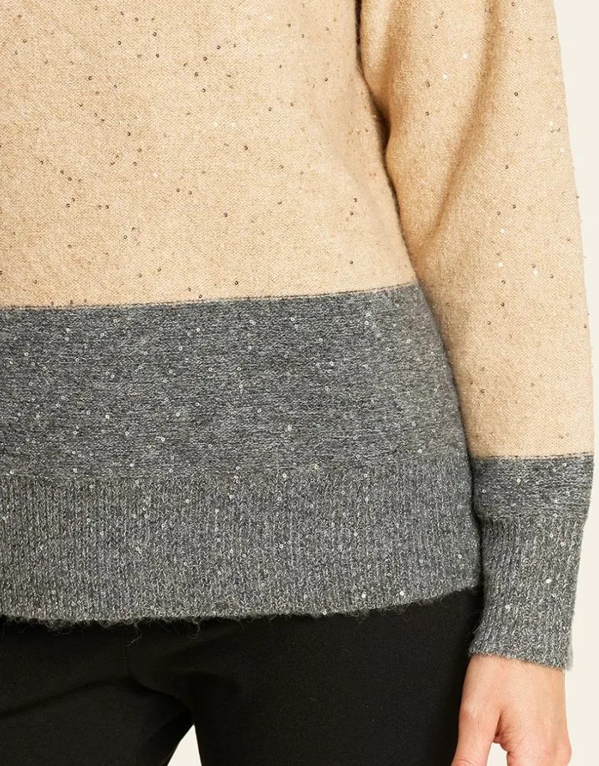 Clearance Pull ample col roulé Pulls|Maille