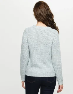 Online Pull bleu douillet Pulls|Maille