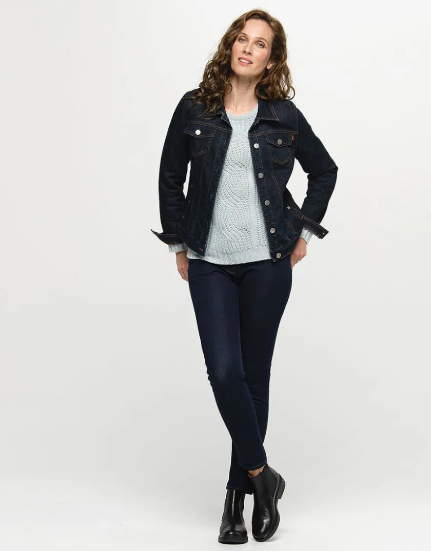Online Pull bleu douillet Pulls|Maille