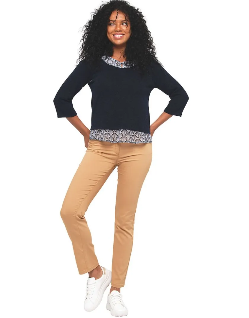 Best Pull bleu marine Pulls|Maille