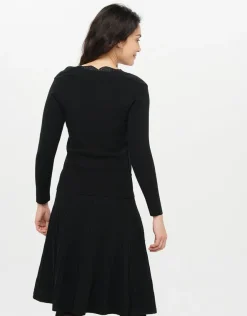 Fashion Pull cache-coeur noir chi Pulls|Maille