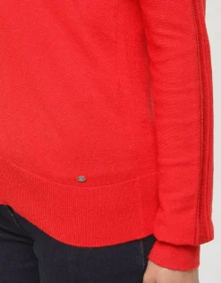 Outlet Pull col polo rouge Pulls|Maille