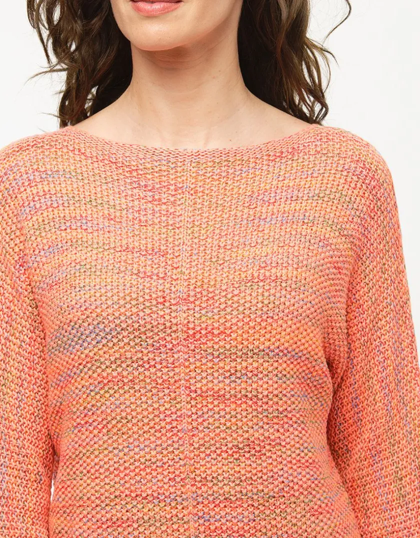 Best Pull corail chiné Pulls|Maille