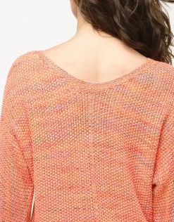 Best Pull corail chiné Pulls|Maille