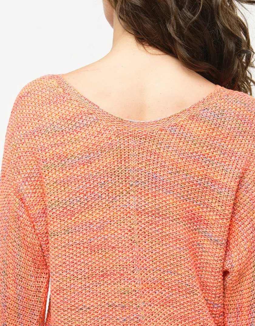 Best Pull corail chiné Pulls|Maille