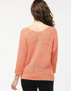 Best Pull corail chiné Pulls|Maille
