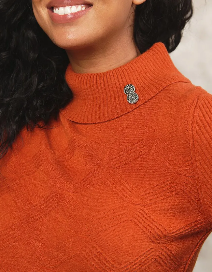 Best Pull fantaisie col roulé Pulls|Maille