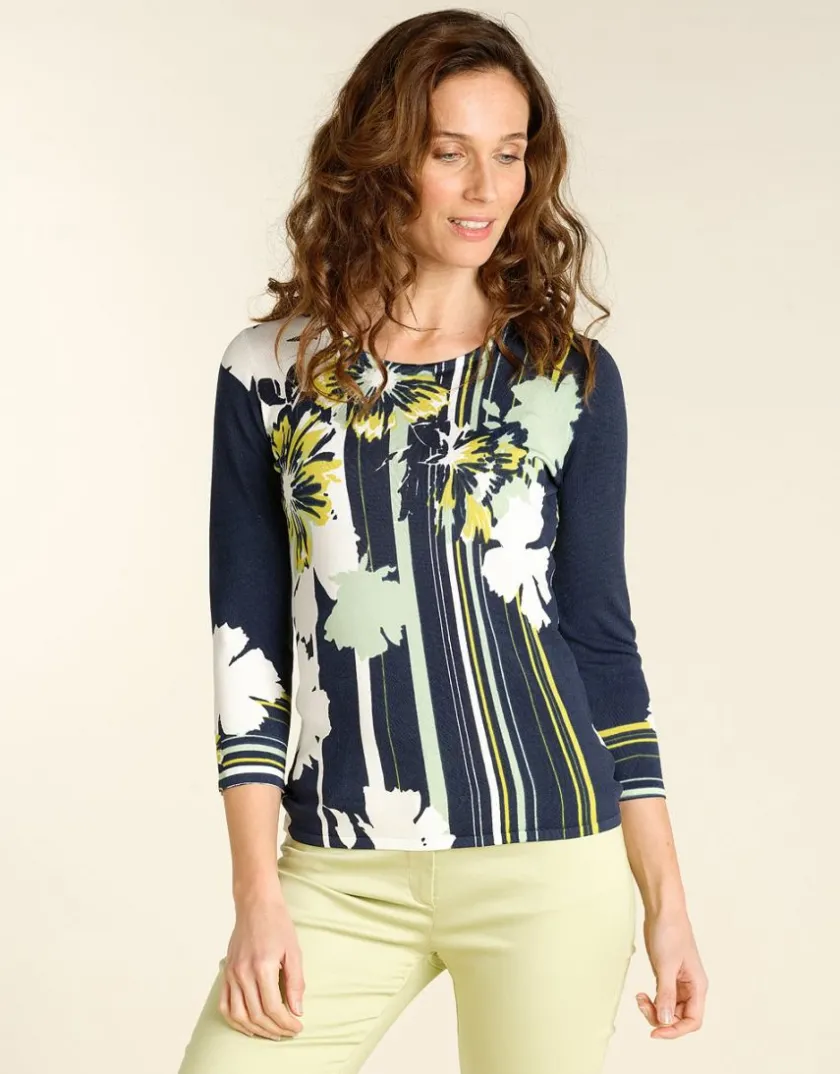 New Pull fin bleu marine Pulls|Maille