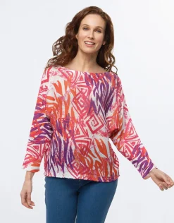 Best Pull fin motif rose Pulls|Maille