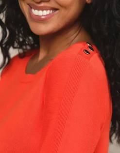 Best Pull fin orange Pulls|Maille