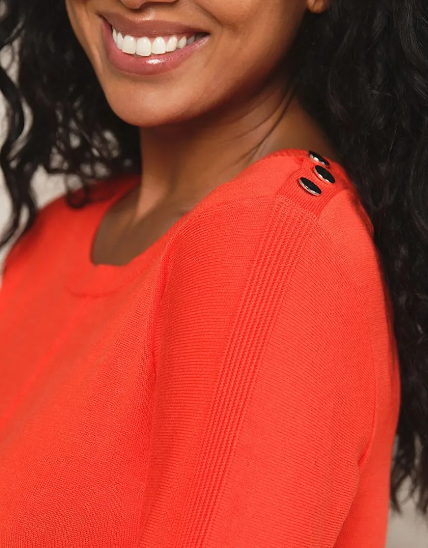 Best Pull fin orange Pulls|Maille