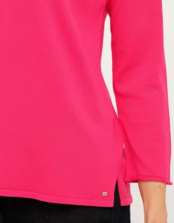 Sale Pull fin rose fuchsia Pulls|Maille