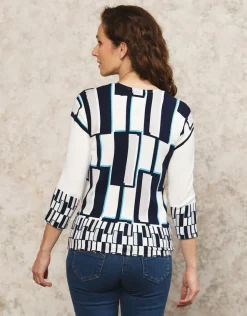 Discount Pull long maille blanc Pulls|Maille