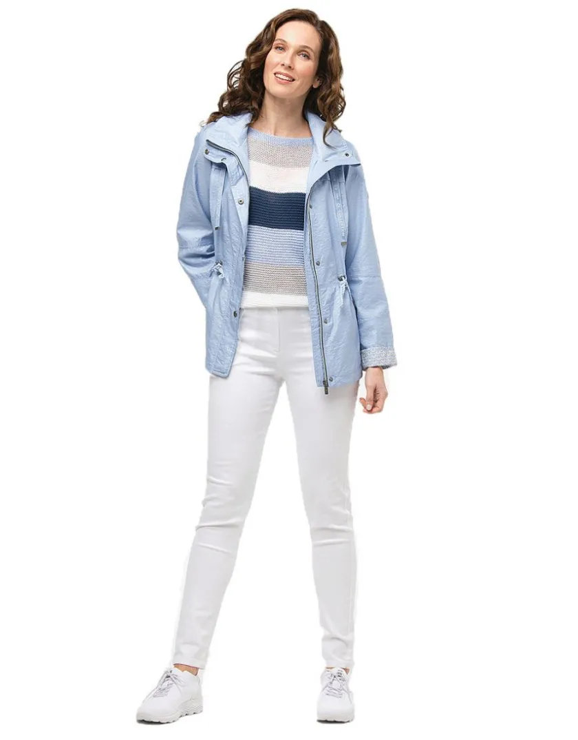 Fashion Pull rayé ciel marine Pulls|Maille