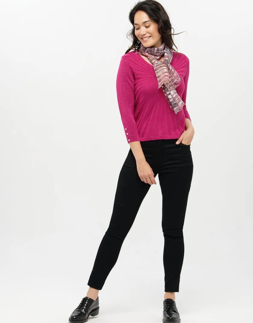Best Pull rose irisé chic Pulls|Maille