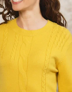 Clearance Pull torsade ocre Pulls|Maille