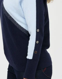 Best Pull tricolore ample Pulls|Maille