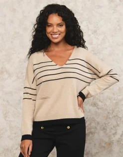 New Pull V laine et cachemire Pulls|Maille