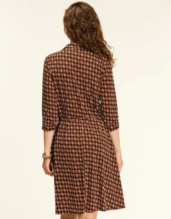 Online Robe bordeaux doré Robes|Robes & Jupes