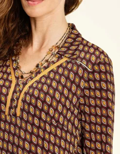 Online Robe bordeaux doré Robes|Robes & Jupes