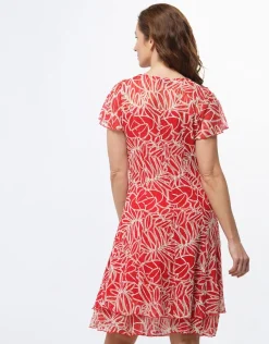 New Robe chic dentelle rouge Robes|Robes & Jupes