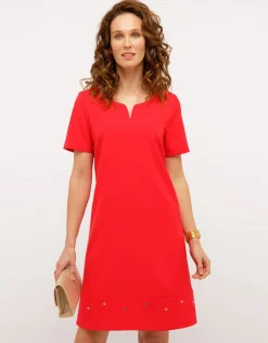 Clearance Robe chic rouge Robes|Robes & Jupes