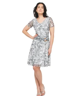 Best Robe dentelle vert kaki Robes|Robes & Jupes