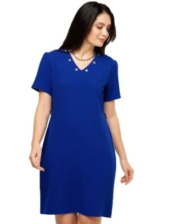 Hot Robe droite bleu roi Robes|Robes & Jupes