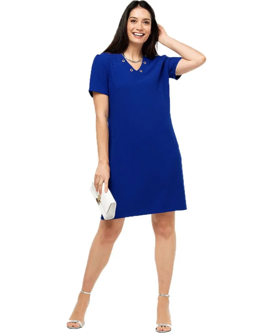 Hot Robe droite bleu roi Robes|Robes & Jupes