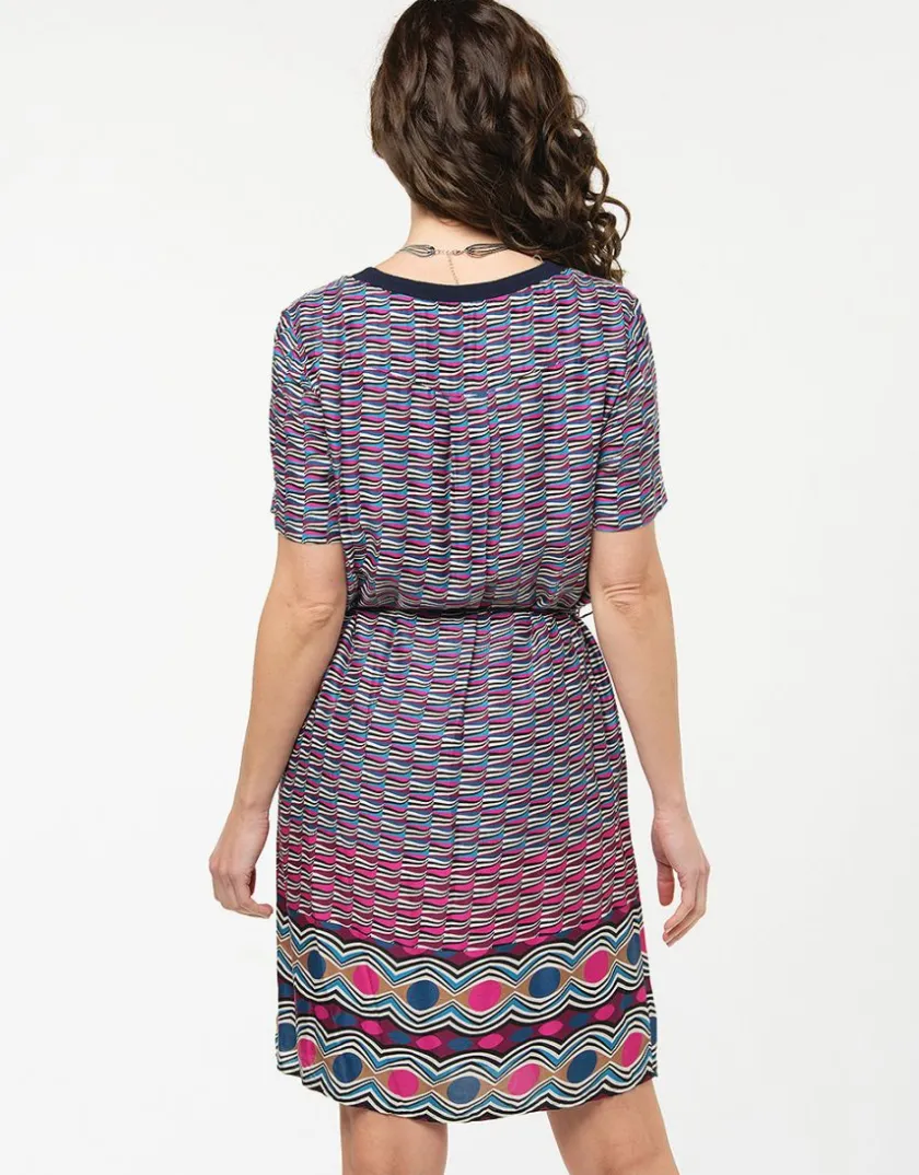 Hot Robe fuchsia imprimée Robes|Robes & Jupes