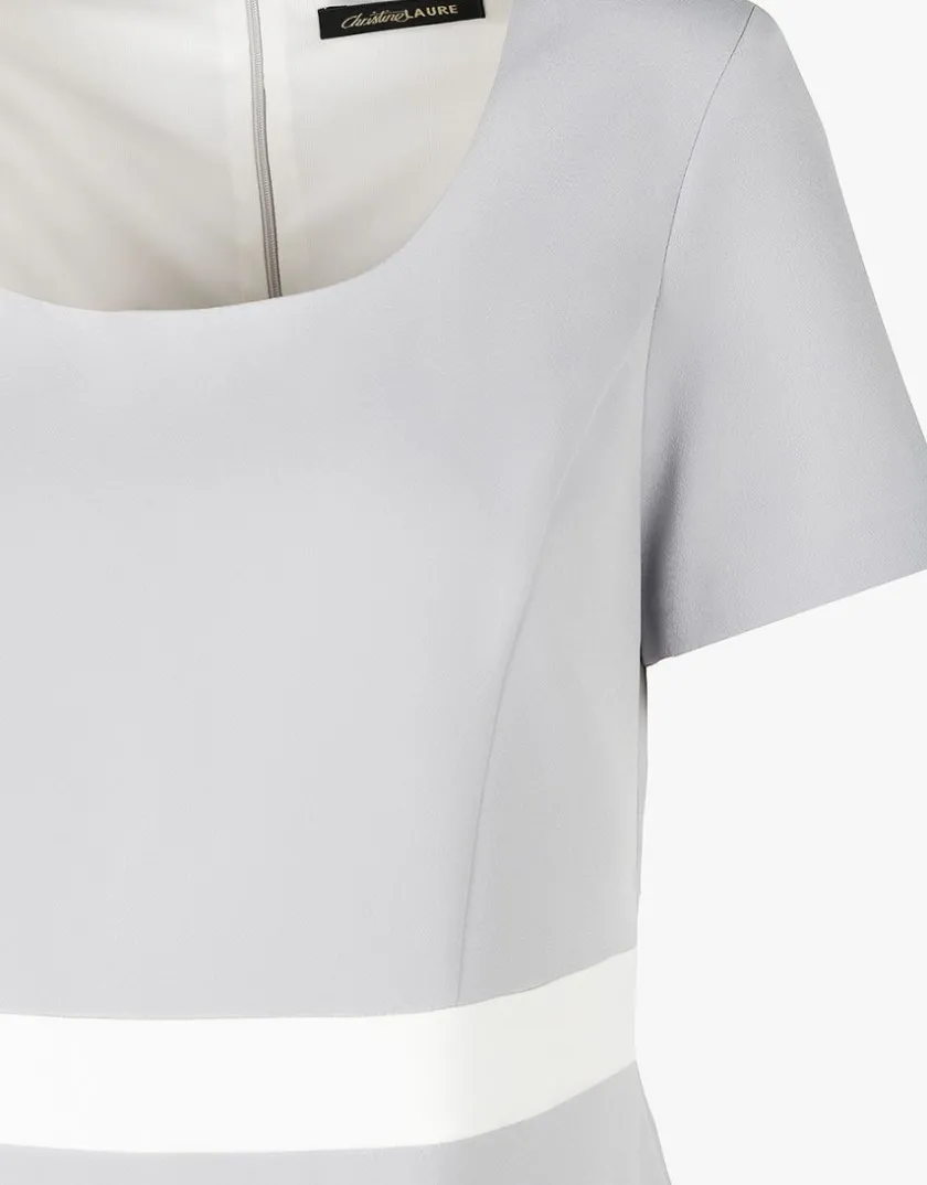 Fashion Robe habillée grise Robes|Robes & Jupes