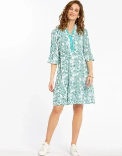 Outlet Robe habillée turquoise Robes|Robes & Jupes
