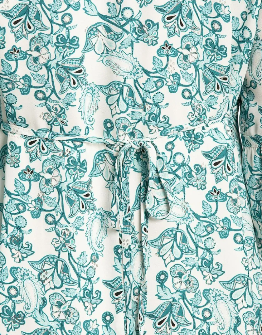 Outlet Robe habillée turquoise Robes|Robes & Jupes