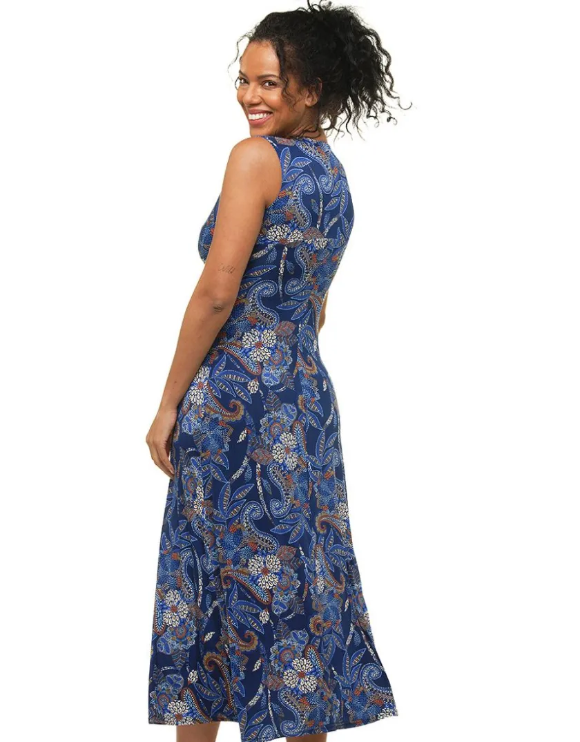 Clearance Robe longue bleu Robes|Robes & Jupes
