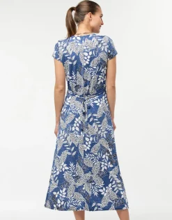 Outlet Robe longue bleue Robes|Robes & Jupes