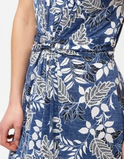 Outlet Robe longue bleue Robes|Robes & Jupes