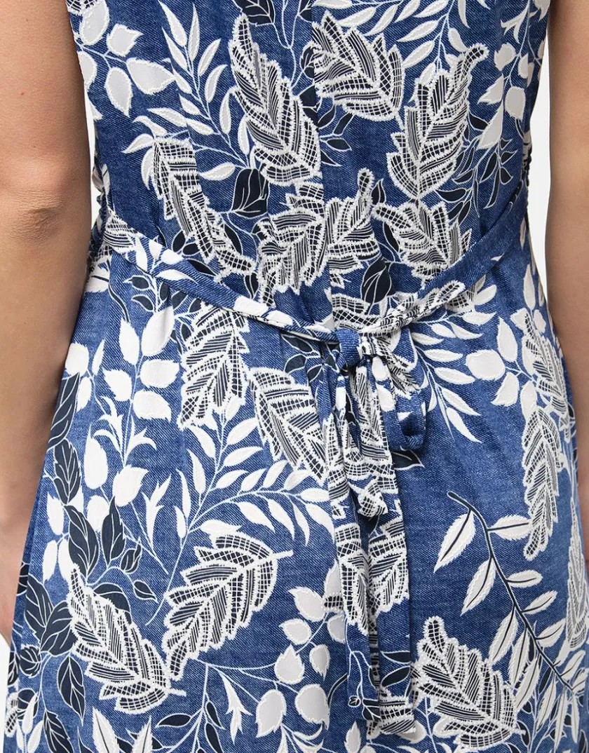 Outlet Robe longue bleue Robes|Robes & Jupes