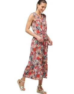 Sale Robe longue hibiscus Robes|Robes & Jupes