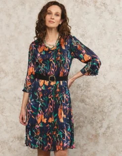 Online Robe longue plissée Robes|Robes & Jupes