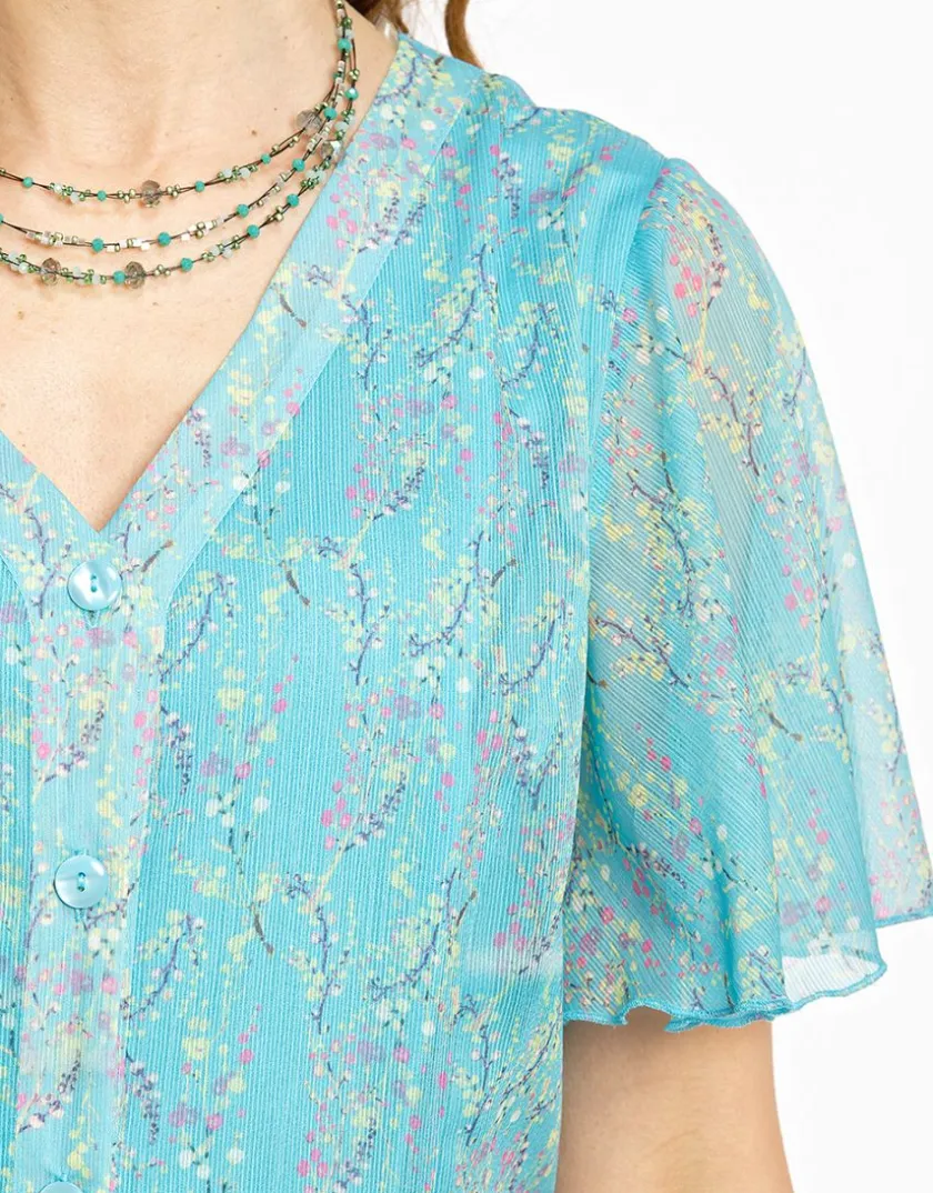Sale Robe longue turquoise Robes|Robes & Jupes
