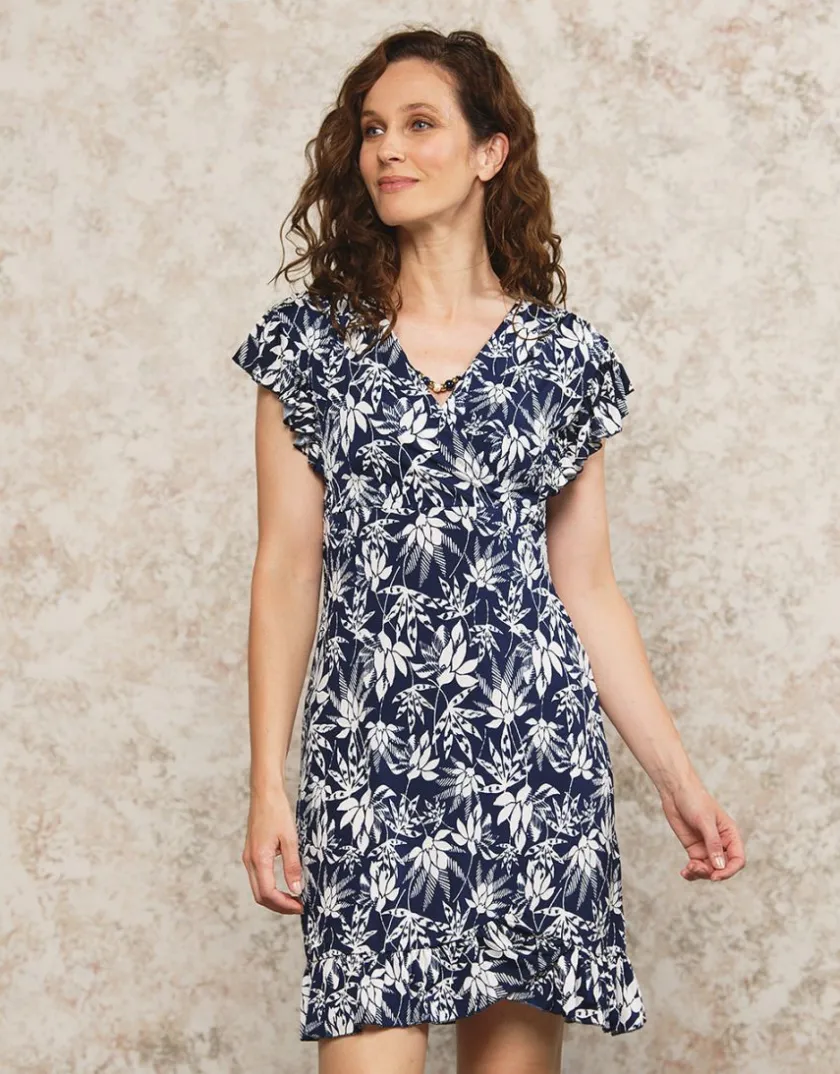 Online Robe motif floral Robes|Robes & Jupes