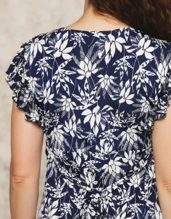 Online Robe motif floral Robes|Robes & Jupes