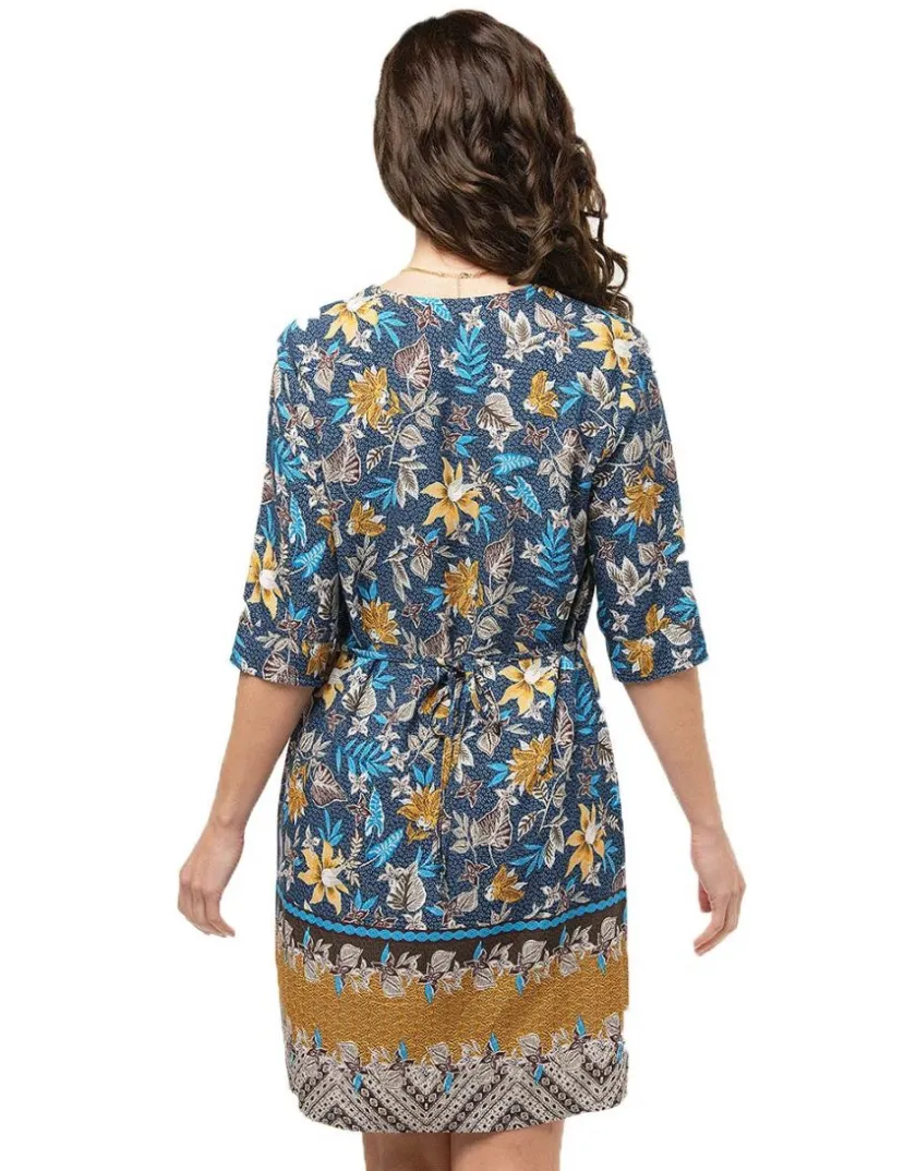 New Robe motifs floraux bleu Robes|Robes & Jupes