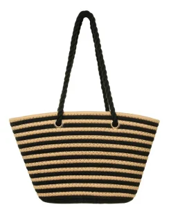 Clearance Sac panier noir Maroquinerie|Accessoires