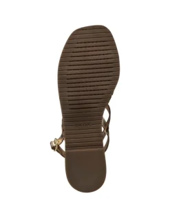 Clearance Sandale plate cuir or GEOX Sandales