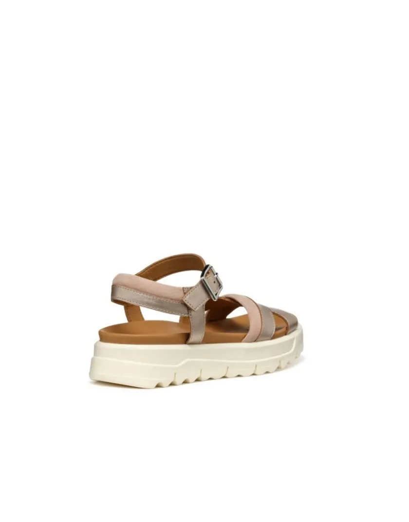 Outlet Sandales plateforme beige GEOX Sandales