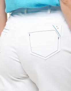 Clearance Short blanc coton Shorts & Bermudas