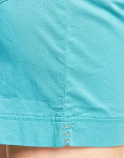 Discount Short coton bleu lagon Shorts & Bermudas