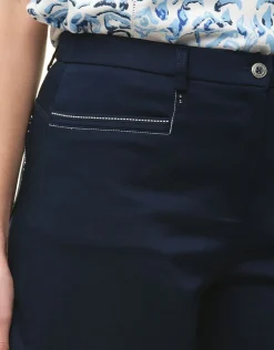 Clearance Short coton marine Shorts & Bermudas|Pantalons